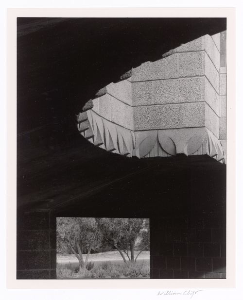 Ornamental detail and "window", from the series The David and Gladys Wright House
