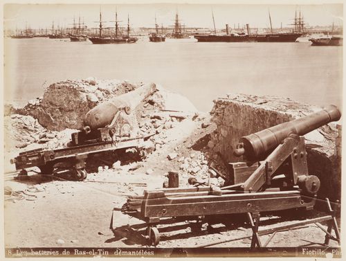 8 Les batteries de Ras-el-Tin démantélées