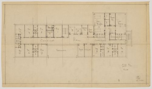 Montréal Neurological Institute, Montréal, Québec: second floor plan