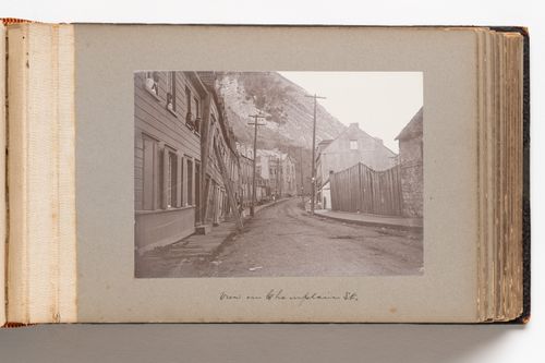 View of Champlain Street toward the Cap Diamant, Quebec City, Quebec, Canada