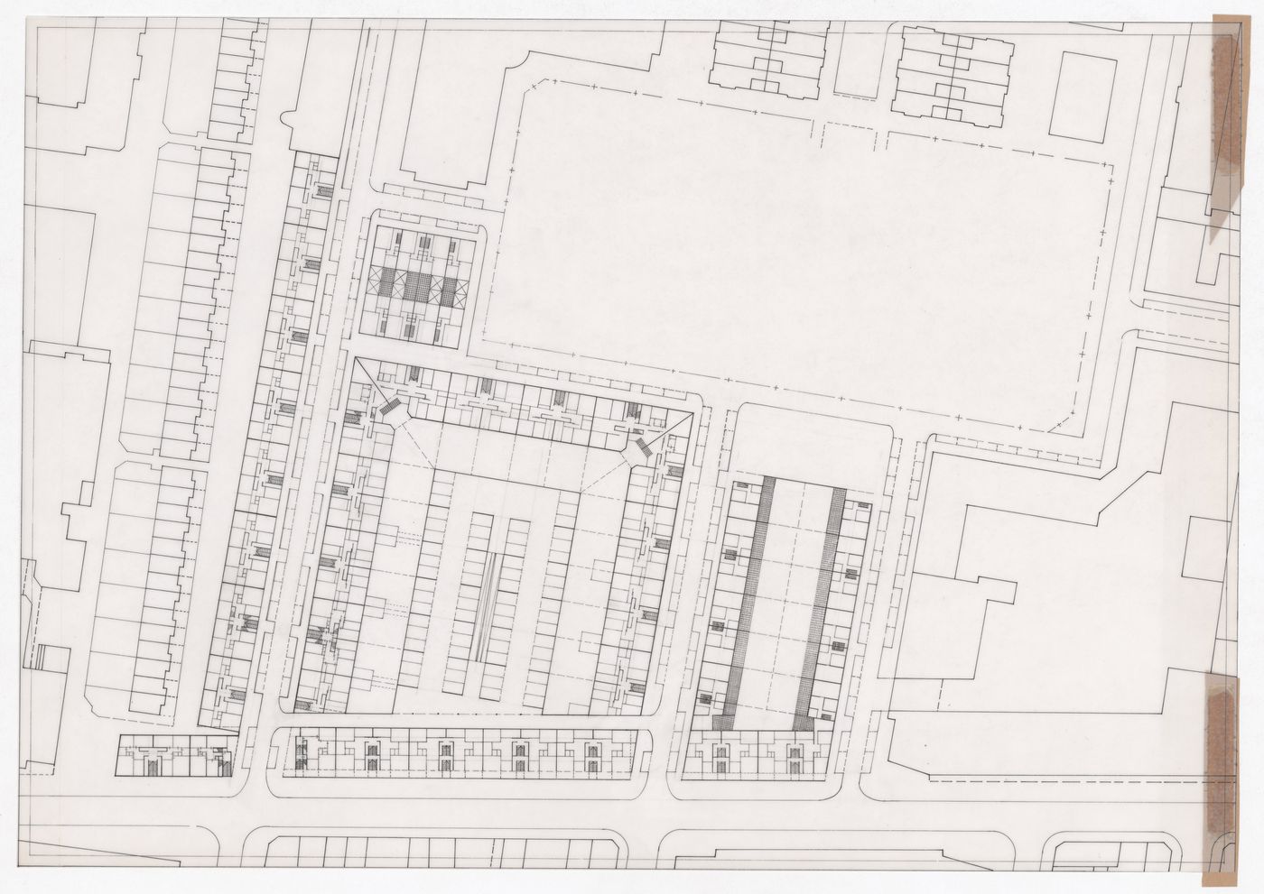 Site plan for Plano de Doedijnstraat, The Hague, the Netherlands