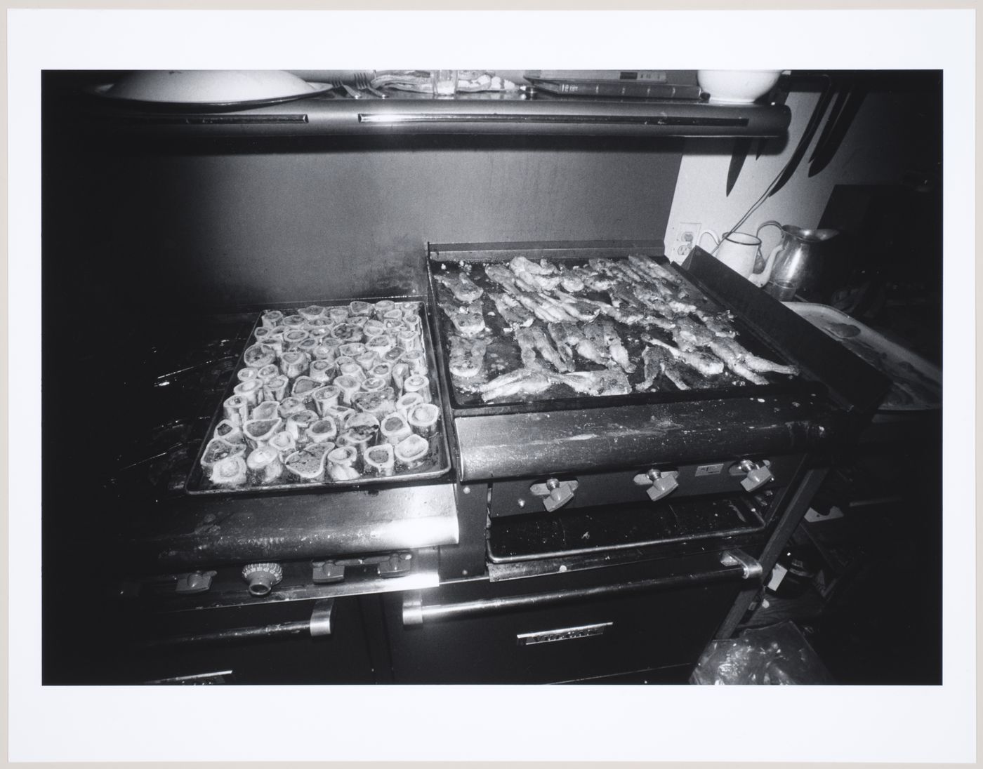 "Matta Bones" dinner on the stove at Food Restaurant, New York City, New York