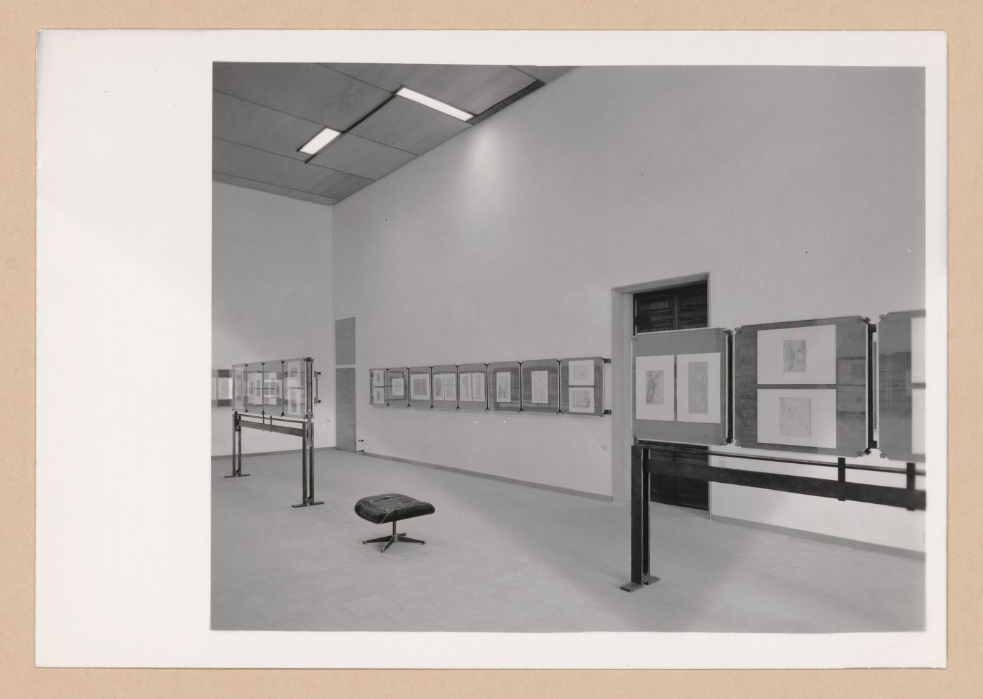 Interior view of the exhibition room, Gabinetto disegni e stampe degli Uffizi, Galleria degli Uffizi, Florence, Italy