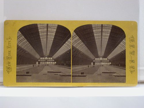 Interior view of Grand Central Depot, New York City