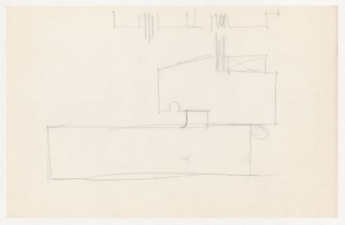 Sketch sectional detail for the Metallurgy Building, Illinois Institute of Technology, Chicago