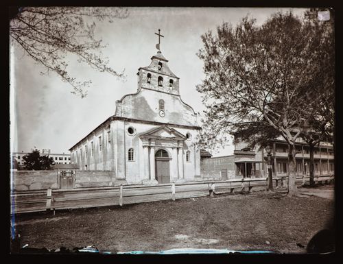 View of the Cathedral Basilica of St. Augustine, Florida, United States of America