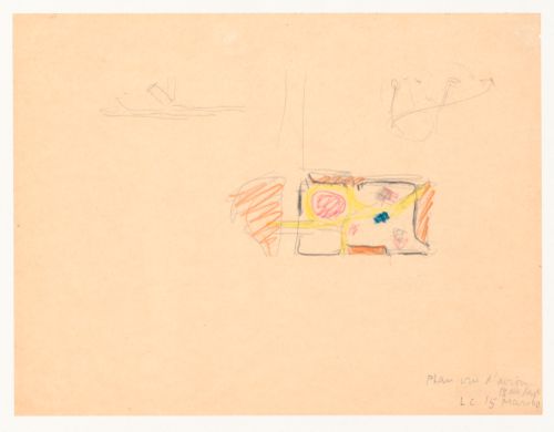 Site plan study, Olympic Stadium, Baghdad