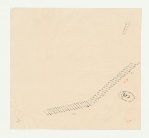 Wayfarers' Chapel, Palos Verdes, California: Partial plan for parking lot