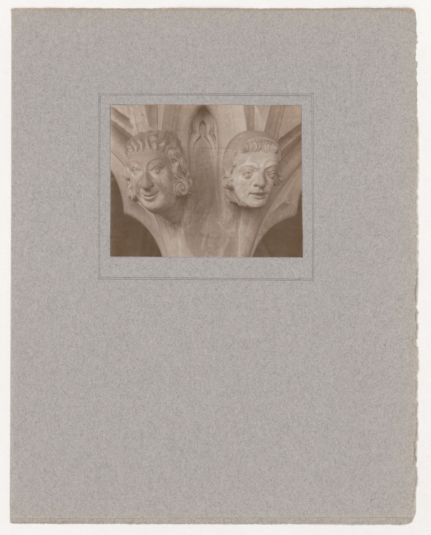 Plate from portfolio ''York Minster Chapter House''