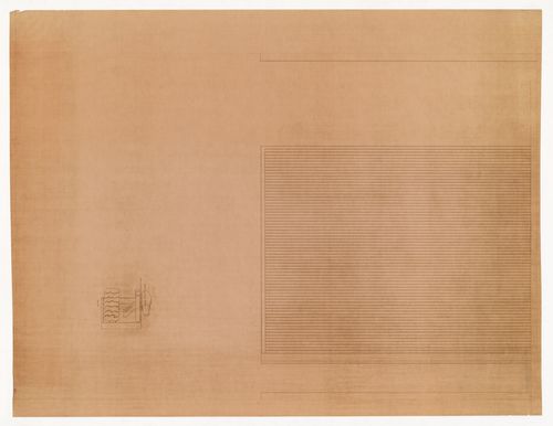 Axonometric for Cemetery for the Ashes of Thought