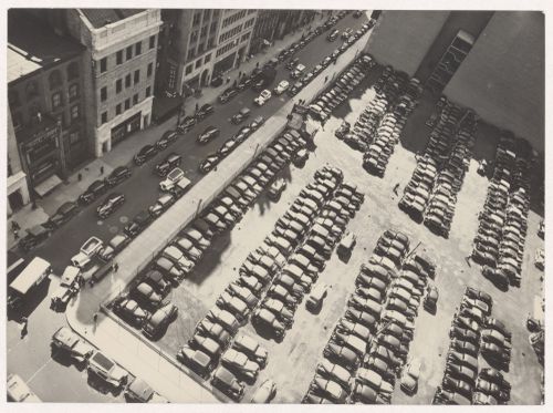 Rockefeller Center Parking Space, 40 West 49th Street, Manhattan, from Museum of Modern Art, 15th floor, 14 West 49th Street