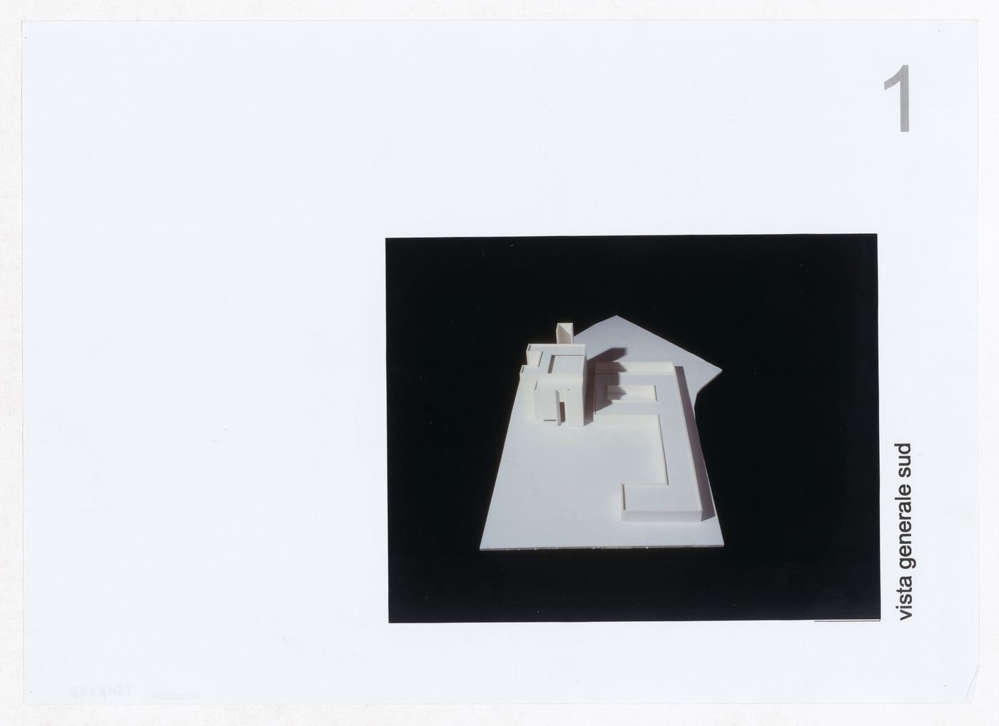 View of model for Igreja de Santa Maria do Rosário, Rome, Italy