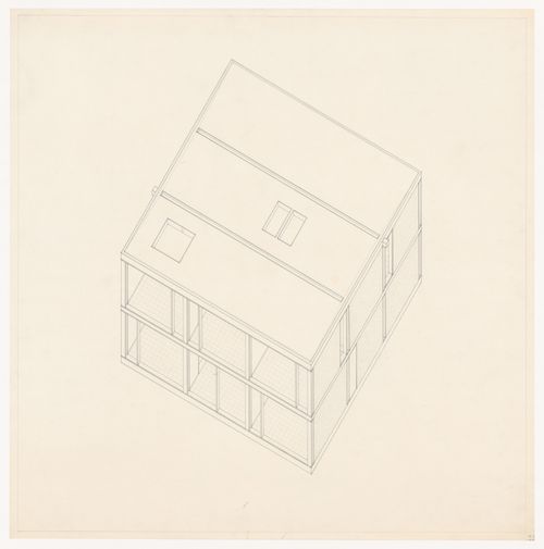 Axonometric for Texas House 4