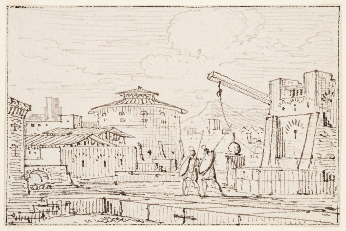 Imaginary view of Rome