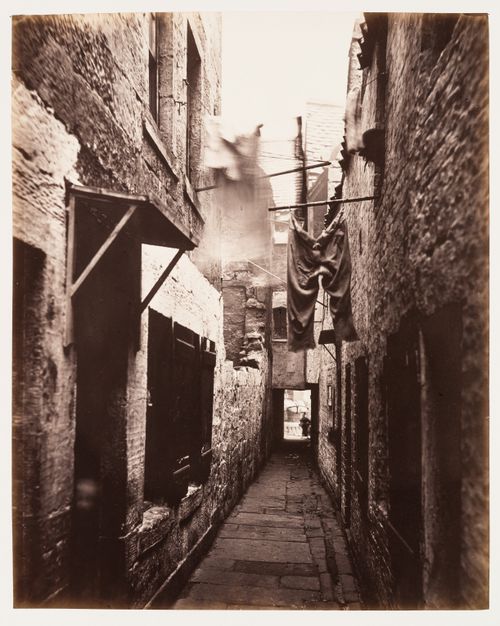 View of Close No. 101, High Street, Glasgow, Scotland