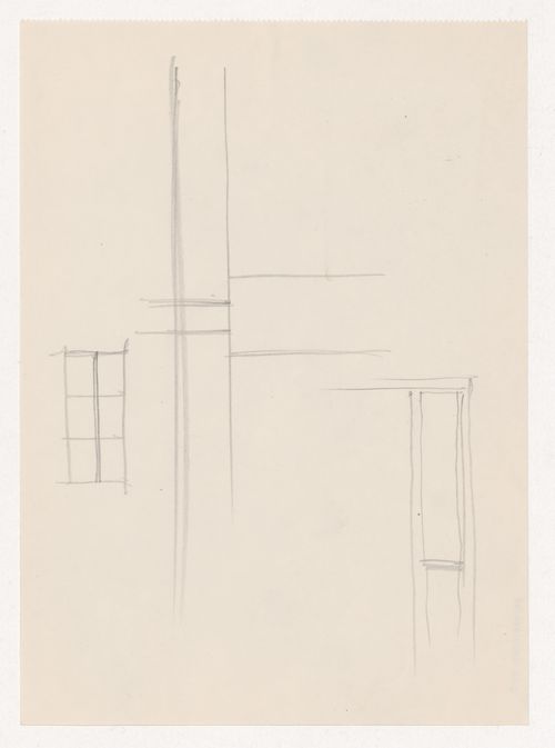 Unidentified sketch, probably for Illinois Institute of Technology