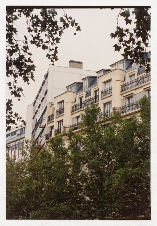 View of existing buildings on Boulevard Brune for Plano Urbanístico Boulevard Brune, Paris, France