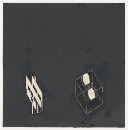 Axonometrics for House IV, Falls Village, Connecticut