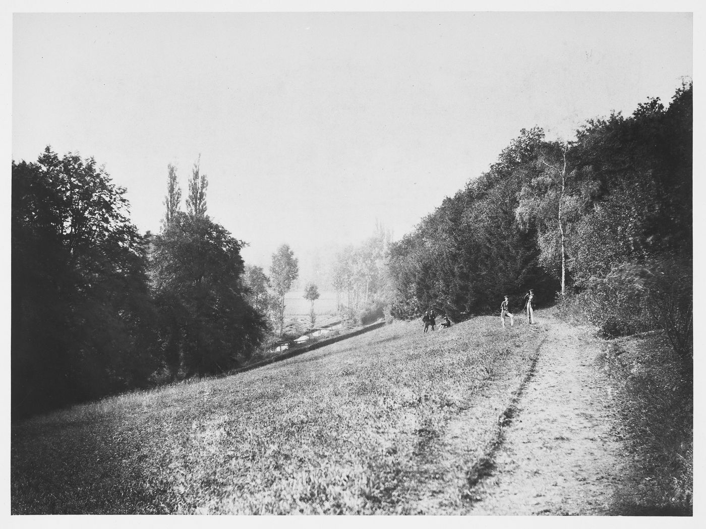 Château de La Faloise, view of the grounds, France