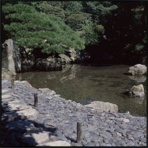 Garden, Katsura Rikyu (also known as Katsura Imperial Villa), Kyoto, Japan