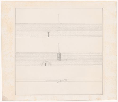 Elevations and plan for Folly Two: Six Hundred Leagues of Stone