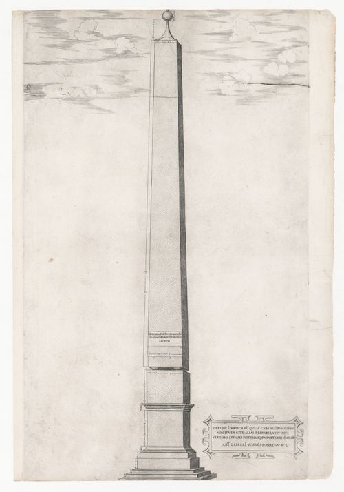 Perspective of the Vatican Obelisk, Rome