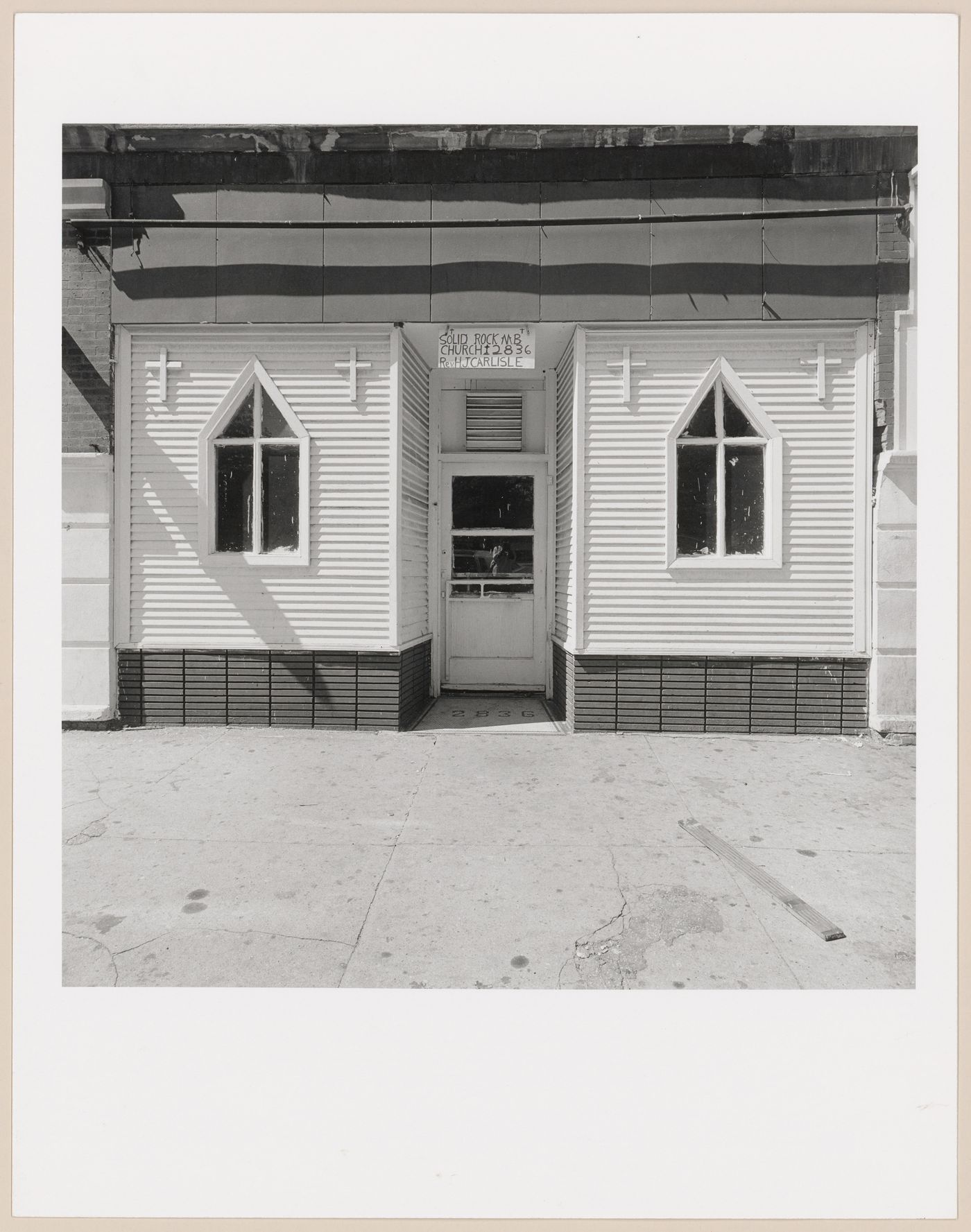 Solid Rock M.B. Church, Rev. H.J. Carlisle, 2836 W. Roosevelt, Chicago, 1979