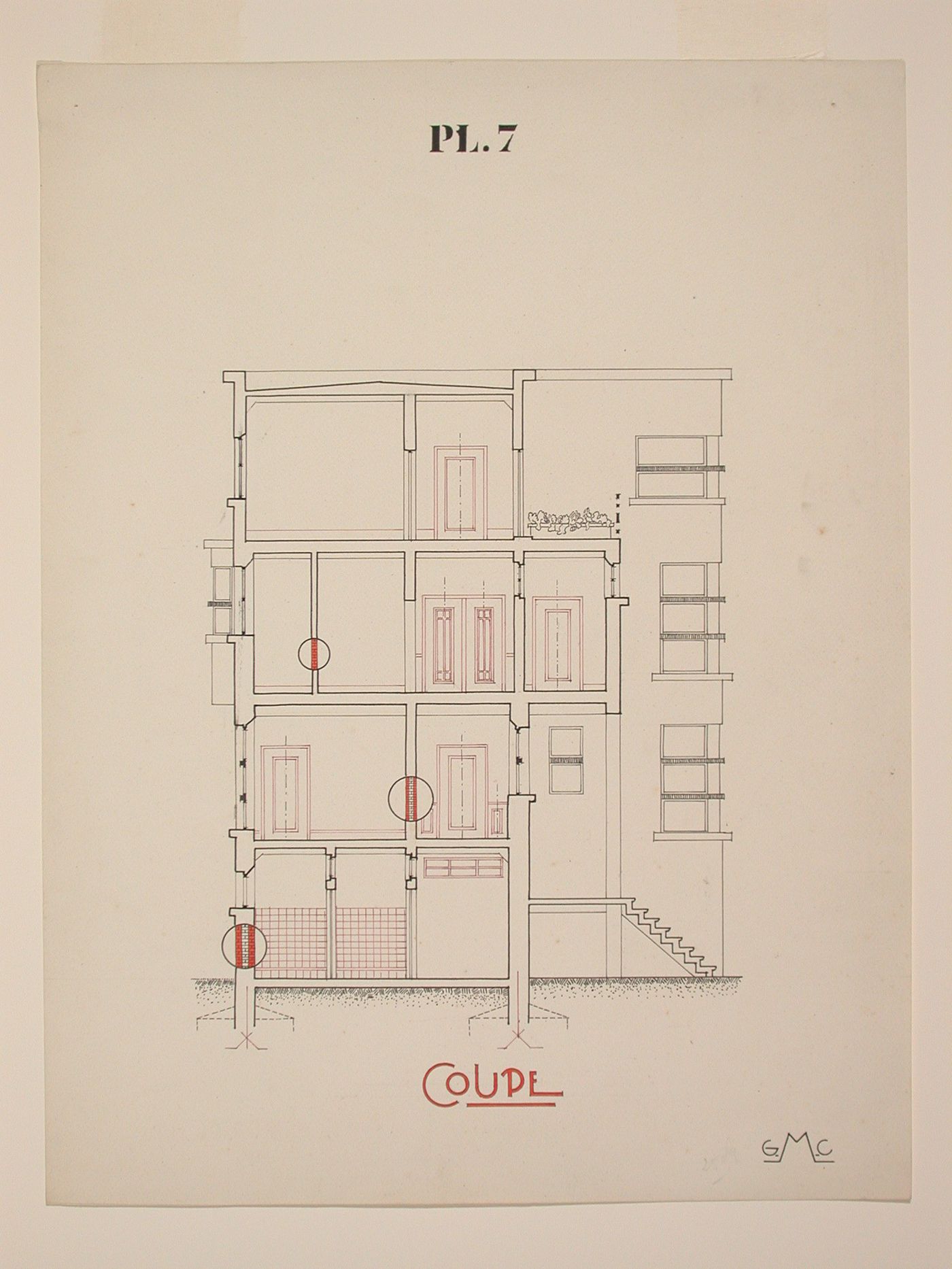 Project for a house