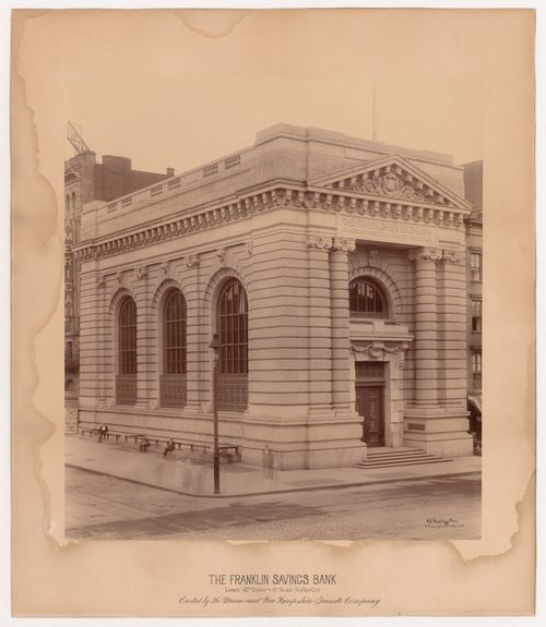 The Franklin Savings Bank, corner 42nd Street and 8th Avenue, NYC