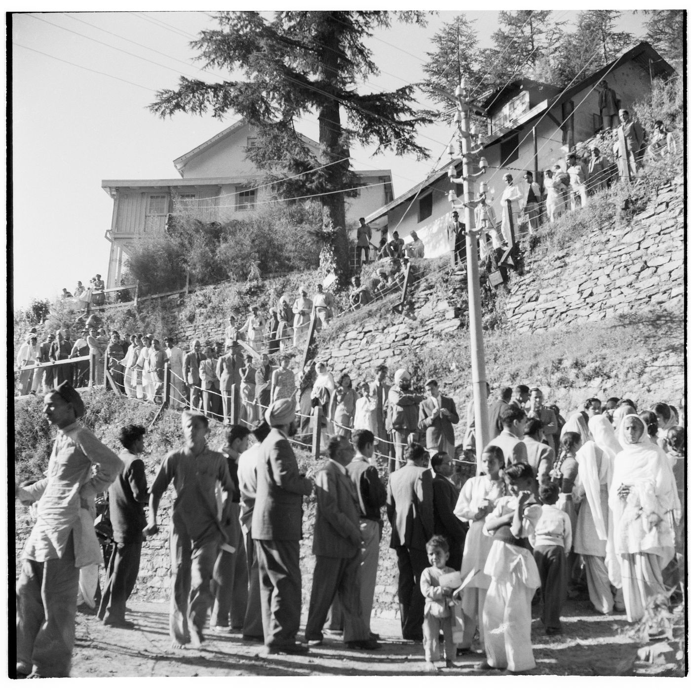 Photograph taken by Pierre Jeanneret at Simla, India