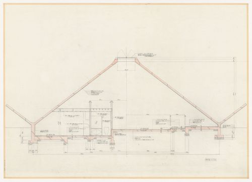 Section for Naiju Community Center and Nursery School, Fukuoka Prefecture, Japan