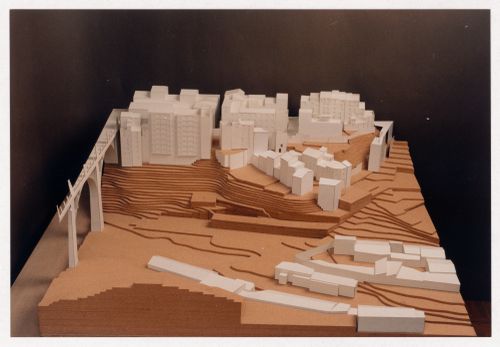 VIew of model for Reconstrução do Portal de Riquer, Alcoi-Valencia, Spain