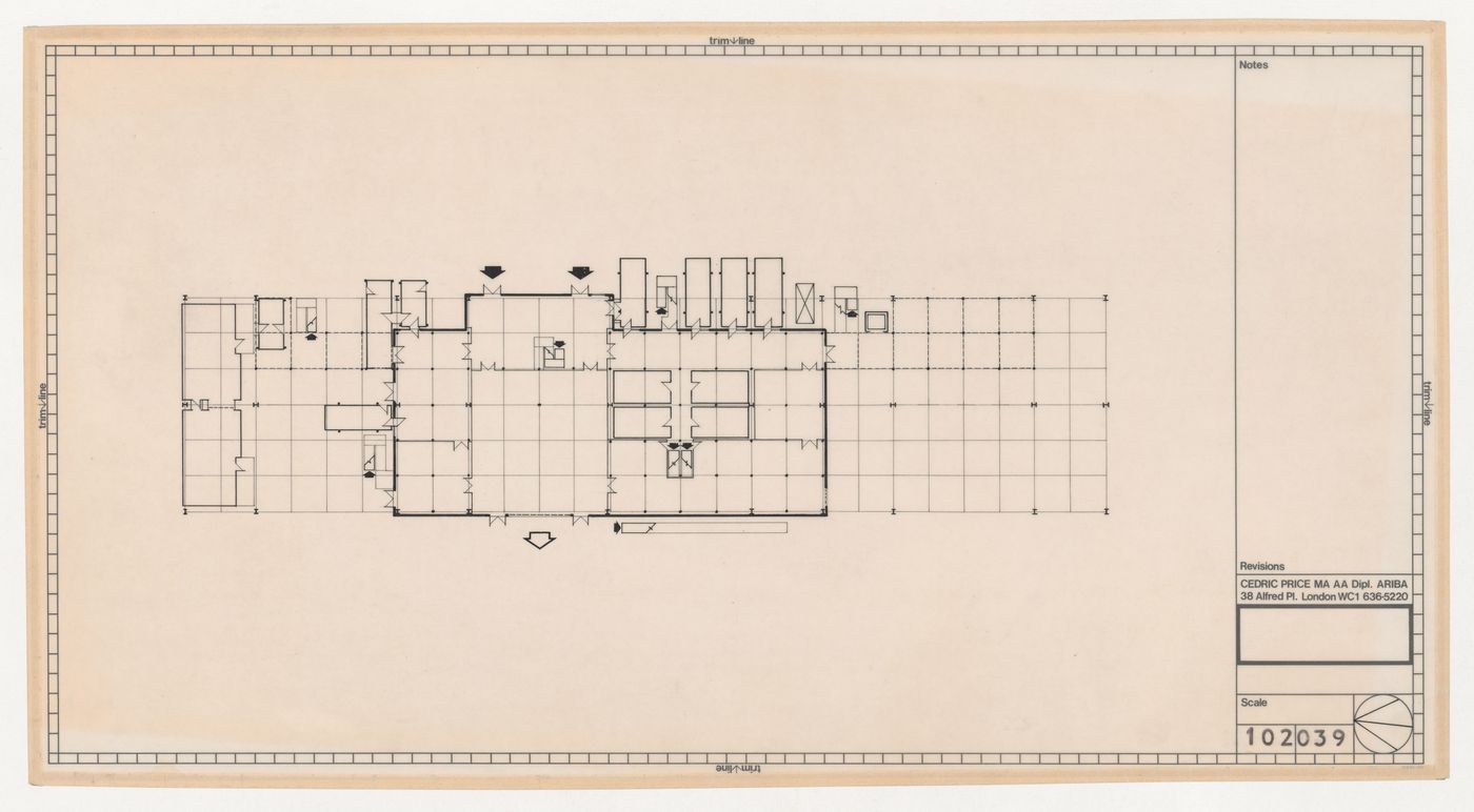 Floor plan for Inter-Action Centre