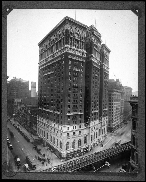 Plate from album ''Hotel McAlpin, New York City 1911-12''