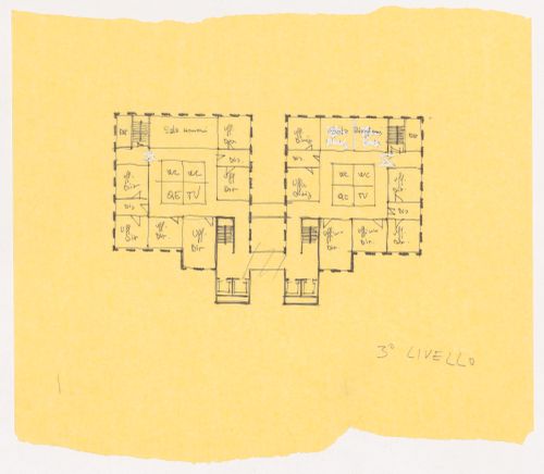 Plan for Fabbrica attrezature ospedaliere a Sysran, Soviet Union (now Russia)