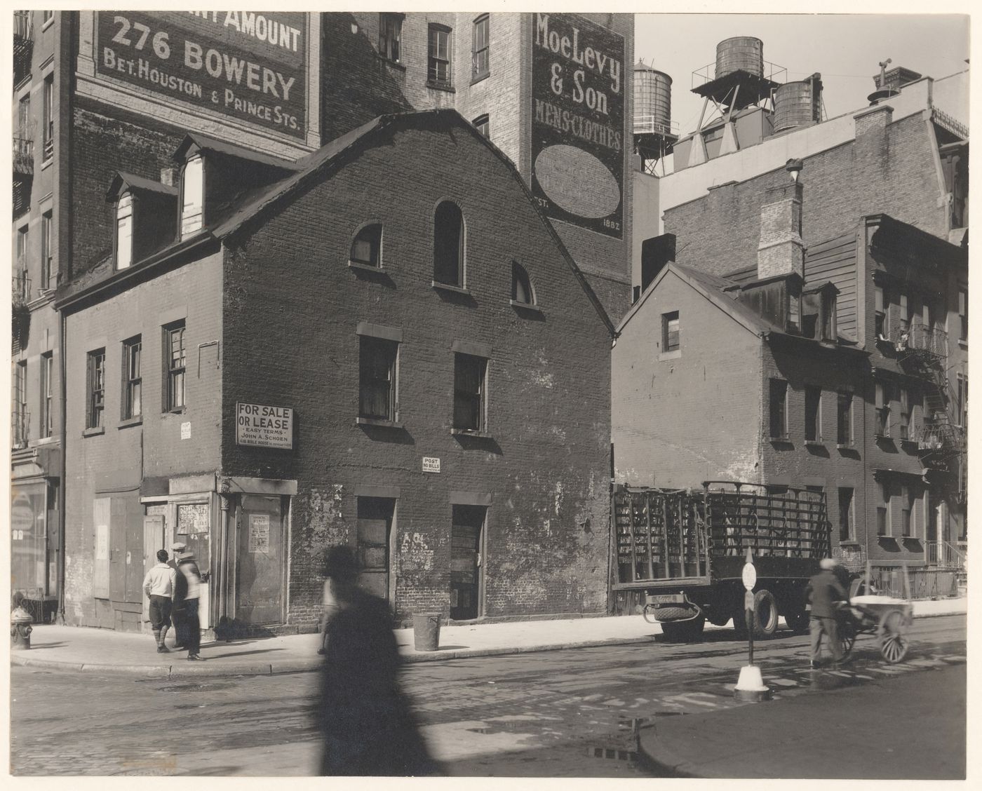 Intersection of Mulberry and Prince Streets, New York City, New York