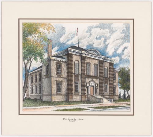 Essex County Court House, Windsor, from Court Houses in Ontario