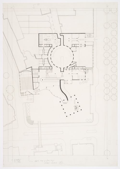 Nordrhein-Westfalen Museum, Dusseldorf, Germany: plan