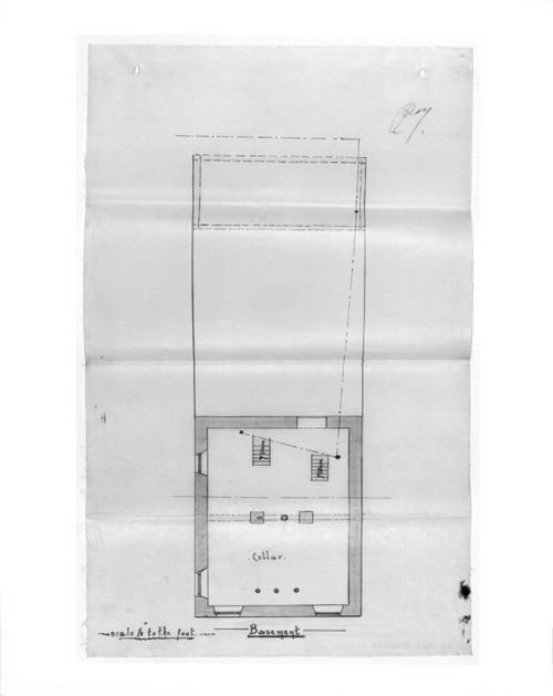 House for David Edwards -basement plan