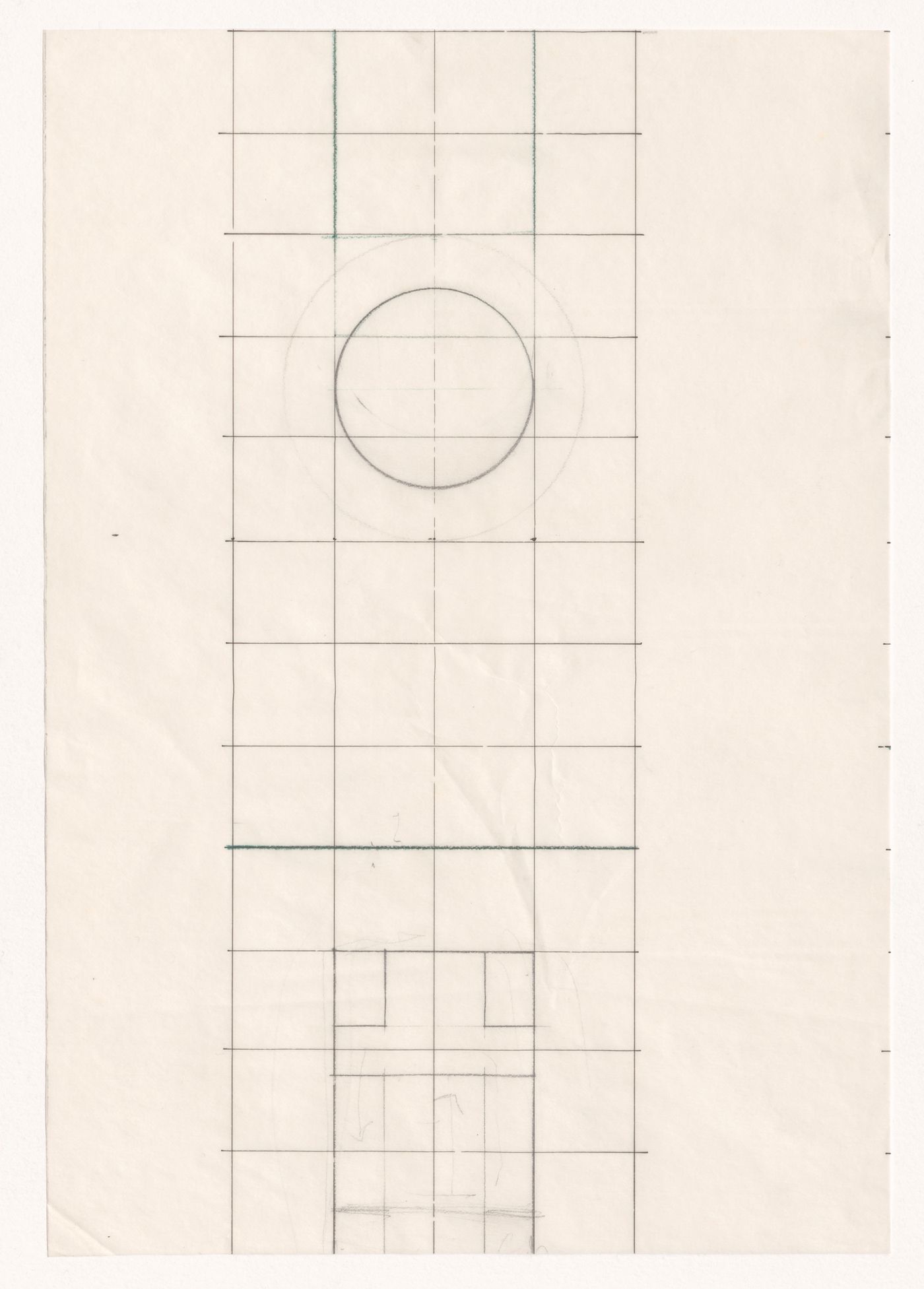 Sketch for La casa più bella di architettura del mondo [The most beautiful house in the world]