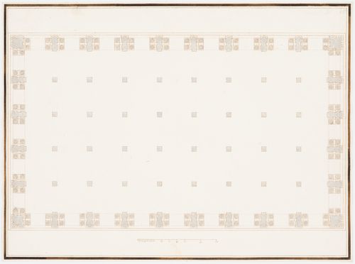 Plan of the ground level of Palladio's Basilica, Vicenza