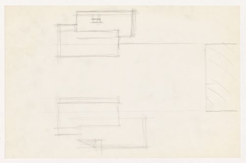Sketch sectional detail for the Metallurgy Building, Illinois Institute of Technology, Chicago
