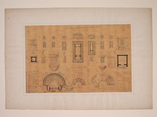 Études en Italie - sheet no. 29