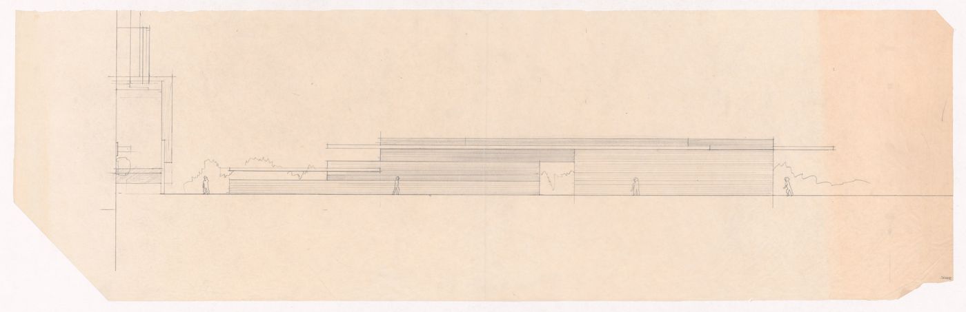 Elevation for Posto de abastecimento da SACOR, Matosinhos, Portugal