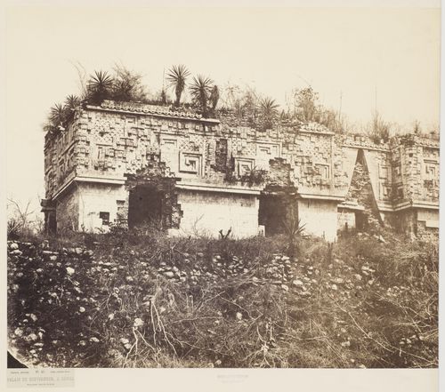 Partial view of the Palace of the Governor, Uxmal Site