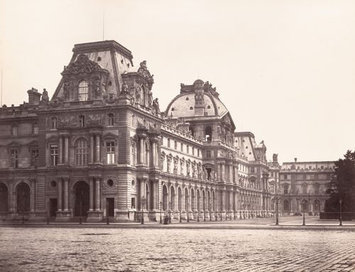 Plate from album ''Buildings, parks and streets of Paris, Versailles and environs, France''