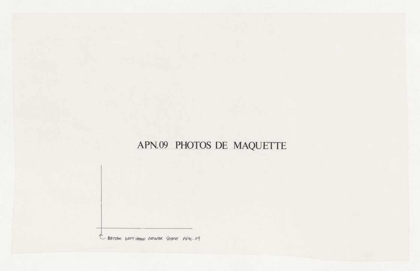 Caption for photographs of a model, from the project file "Hamma Government Complex"