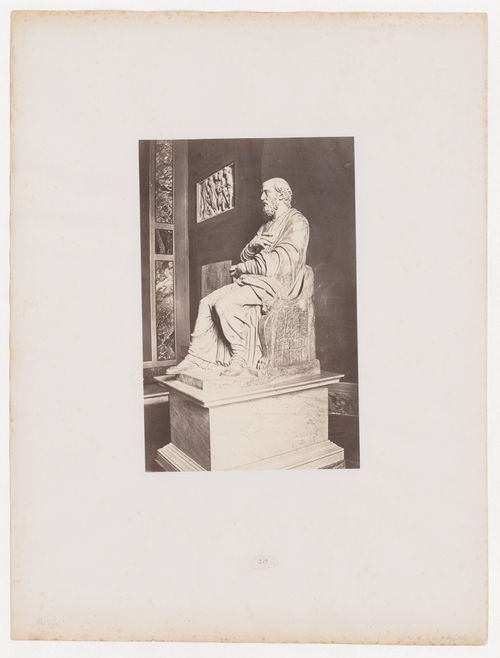 View of a statue of S. Hippolytus, Vatican City