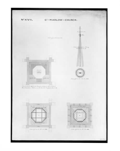 Marlow Church - No. XVII Sections - Tower