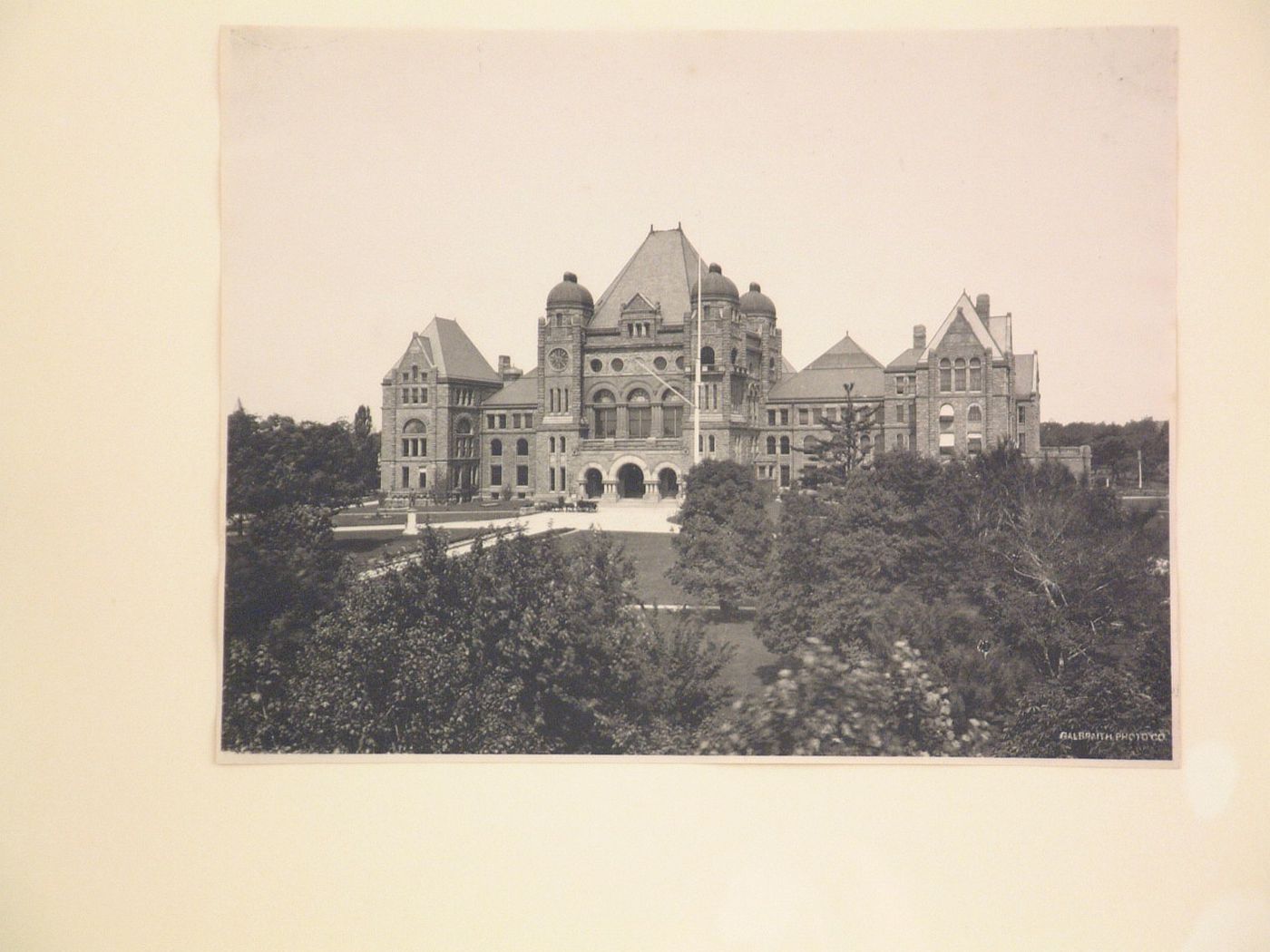 Provincial Parliament [?], Queen's Park [?], Toronto, Ontario